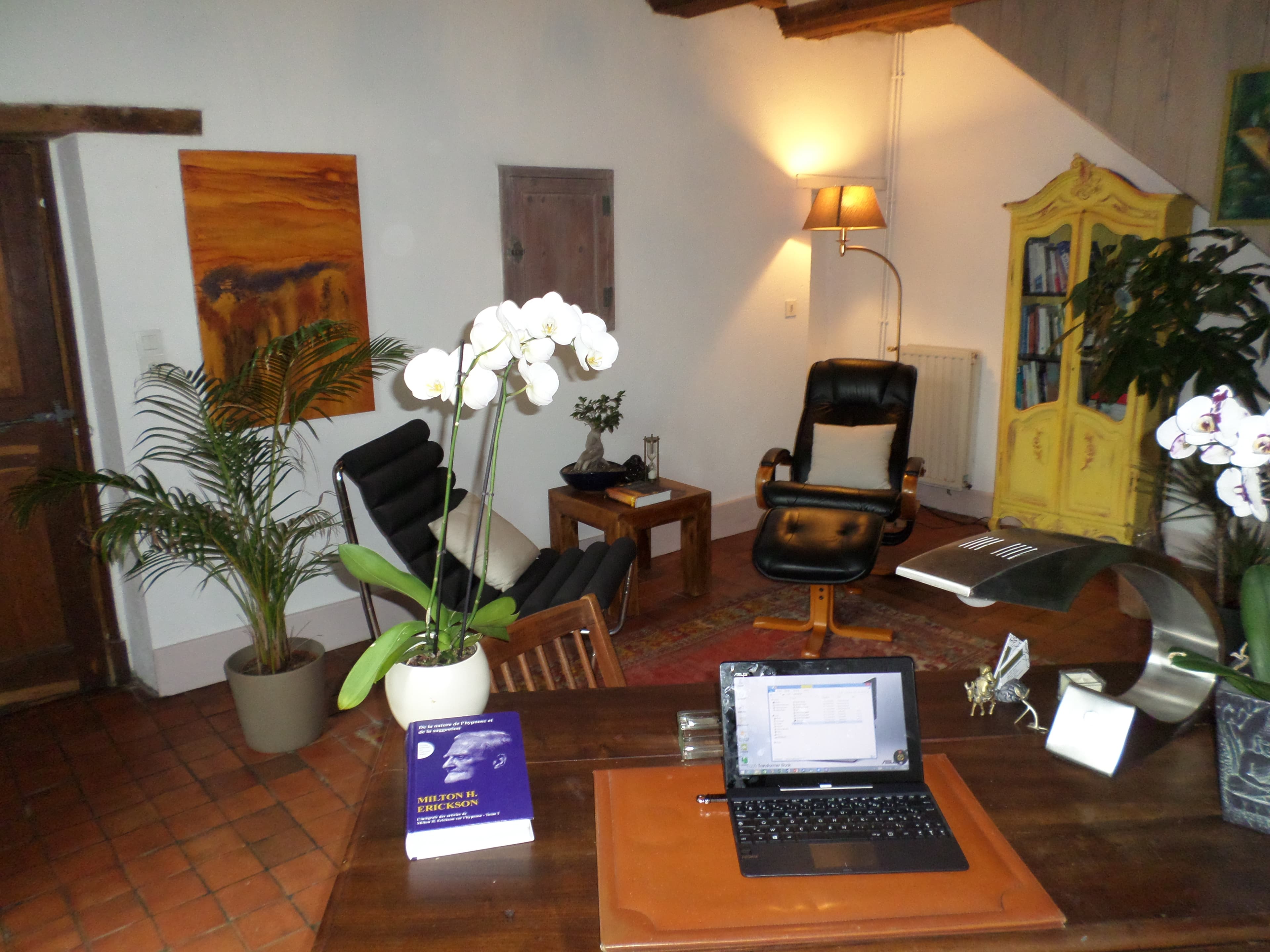 Salle de consultation d'hypnose